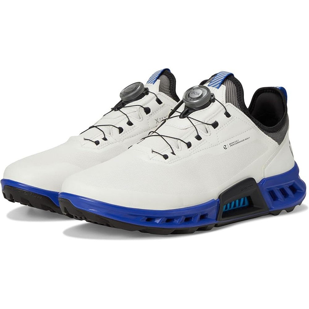 Ecco Men's Biom C4 BOA Golf Shoes - White/Virtual - Maple Hill Golf